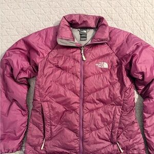 North Face  Women's Purple Puffer Jacket